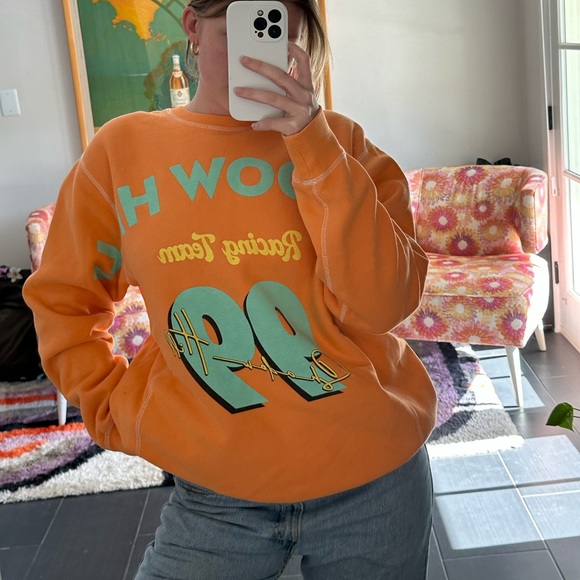 SHADOW HILL ORANGE CREWNECK - Picture 3 of 3
